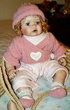 Collectible Porcelain Girl Baby Doll