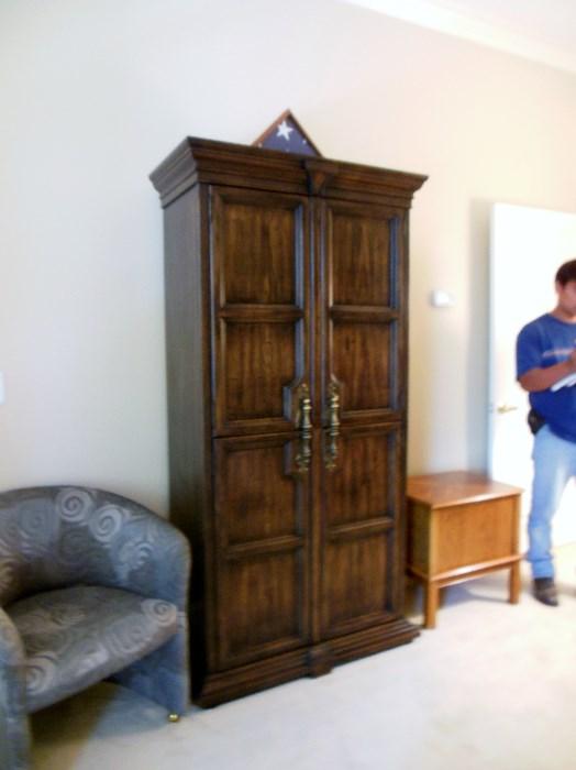 small armoire for televison