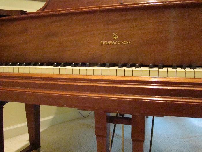Steinway baby grand piano