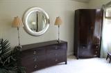 Ethan Allen bedroom set and accessories 