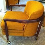 Danish Modern Occasional Chairs, Made for House of Denmark, in the Style of Ib Kofad Larssen