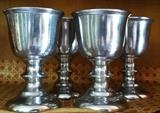 Wilton Armetale Wine Goblets, Great Condition