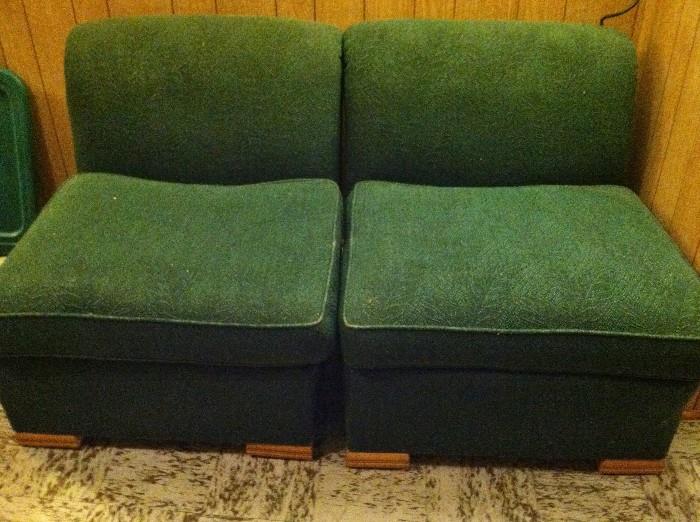 Two Piece Sectional, Cleveland Furniture, Vintage