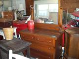 1860 oak dresser.