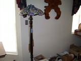 lamp 100 years old , not orginial shade , but we do have original shade .
