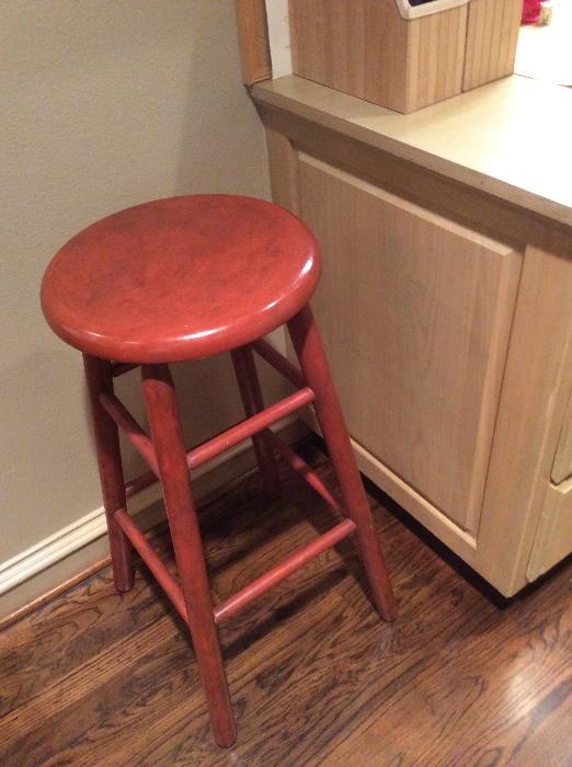 I think there are 2 of these handy kitchen or bar stools. 