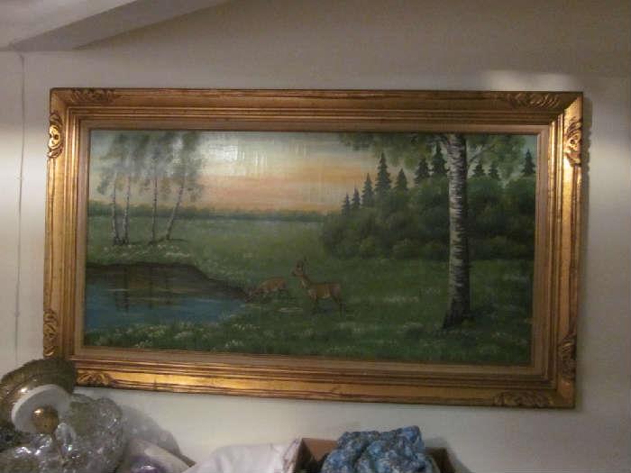 Extra large Original oil painting