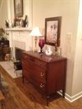 antique chest of drawers, drawers are dovetailed
