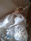 1924 Reproduction Christening Doll Bisque Head