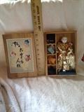 Old Japanese Wig Doll in Original box