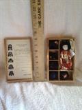 Old Japanese Mask dolls in Original box