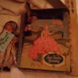 Blue Bonnet and ringlets; and boxed sleeping beauty