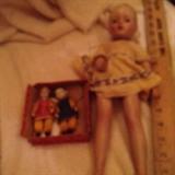 pair of chinese doll & and a very nice doll with no hair