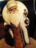 Hand Carved Russian Santa, Made in Russia