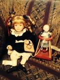The Boyd's Collection, Yesterday's Child "Noel, and United Federation of Doll Collectors animated wooden doll