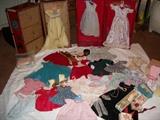 Fabulous doll clothes, trunks, & accessories