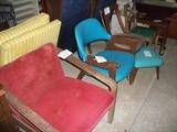 Mid-century modern chairs