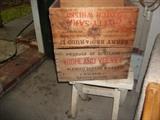 Highland and Cutty Sark wooden crates
