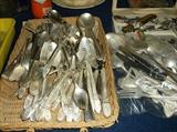 Silver plate flatware