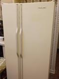 Side-by-side Kitchen Aid refrigerator