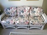 Wicker sofa