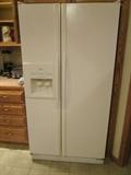 Whirlpool side by side refrigerator.