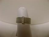 Tiffany & Co. Silver and Diamond Ring