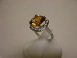 Diamond and Colored Stone Ring