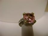 Pink CZ Ring