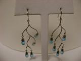 Colored Stone Earrings