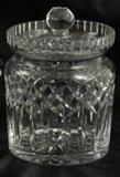 Waterford "Lismore" Crystal Biscuit Barrel