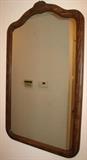 Antique Oak Framed Mirror (27"x 46")