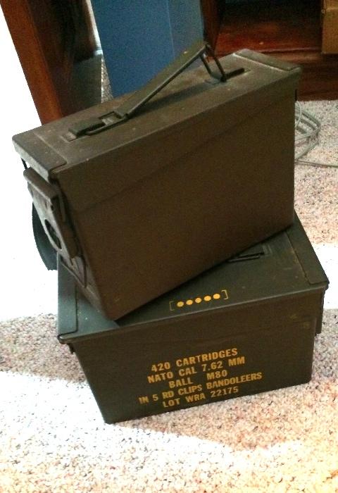 Ammo boxes (WWII)