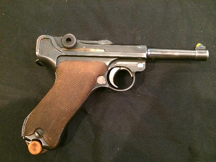 German Luger. Serial No. 3548   