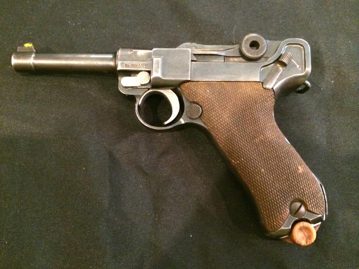 German Luger. Serial No. 3548   