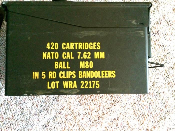 WWII ammo box
