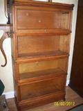 The real deal....stacking lawyers bookcase.