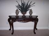 Loveley Marble Top Table. Also has 3 matching occasional table if you would like a full set.