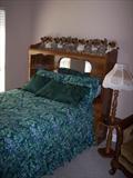 The mattress is a fun. However the headboard is for a full or a Queen