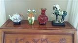 Decorative items from Asia
