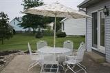WROUGHT IRON PATIO SET
