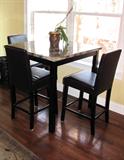 Dinette/Bar table with 3 stools