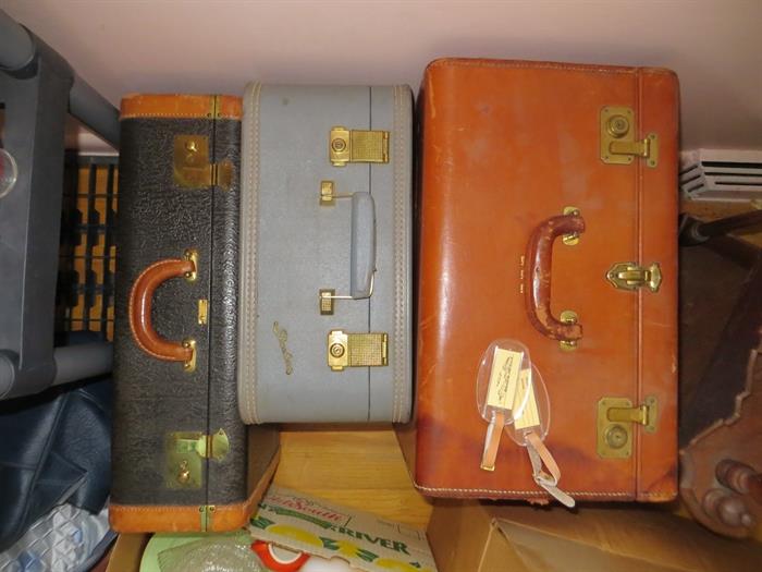 More vintage luggage