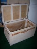 Whitewashed trunk