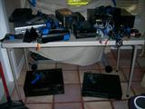 Loads of electronics 