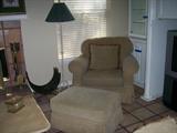 Lane club chair and ottoman