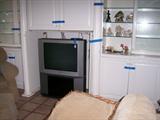 TV on stand