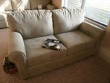 Love seat in the medai seating group