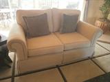 Loveseat has a matching sofa