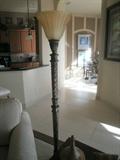 One of several floor lamps